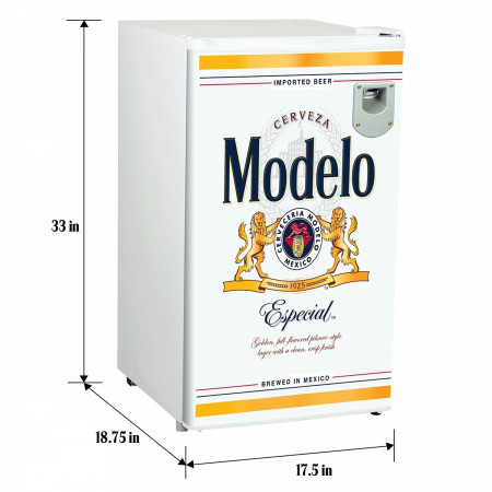 Modelo® 3.2 Cubic Ft. Compact Fridge with Bottle Opener