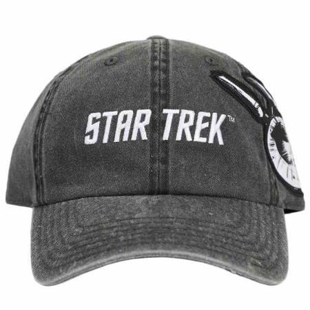 Star Trek USS Enterprise Spock and Captain J. T. Kirk  Adjustable Hat