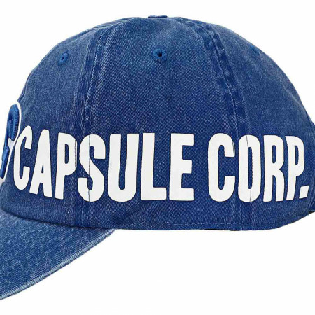 Dragon Ball Z Capsule Corp. Side Logo Pigment Dye Adjustable Hat