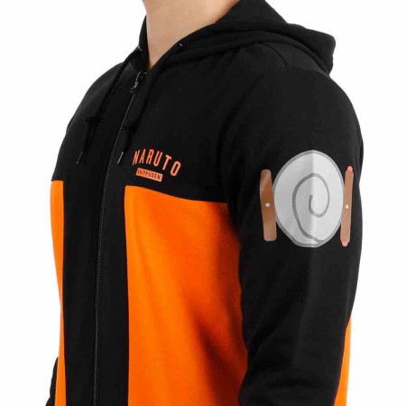 Naruto Uzumaki Naruto Jumpsuit Costume Cosplay Hoodie