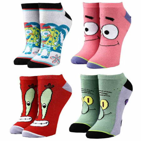 SpongeBob SquarePants Nickelodeon 12 Days of Socks Krusty Krab Box Set