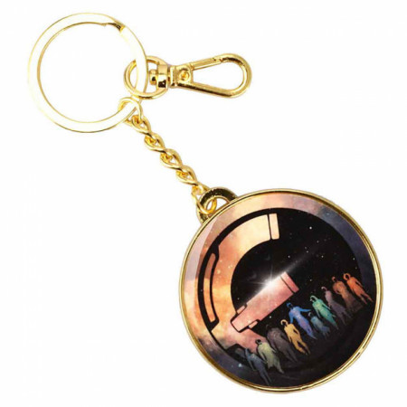 Marvel The Eternals Galactic Gold Metal Keychain