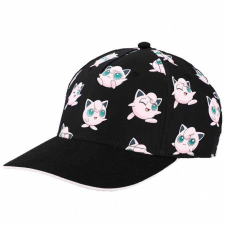 Pokemon Jigglypuff Poses & Faces Youth Pre-Curved Snapback Hat