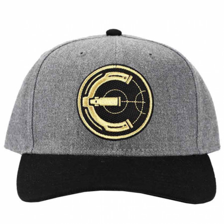 Marvel Comics The Eternals Logo Embroidered Pre-Curved Snapback Hat