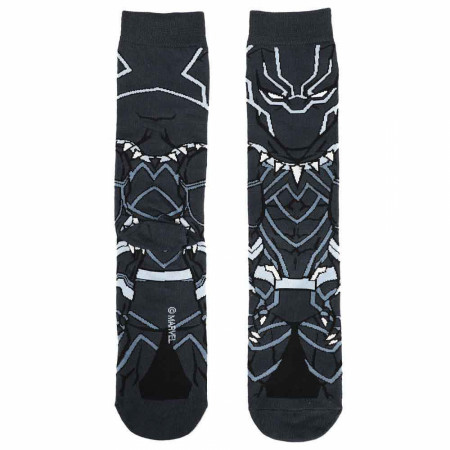 Marvel Comics Black Panther 360 Character Crew Socks
