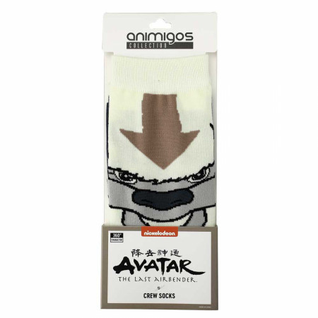 Avatar: The Last Airbender Appa 360 Character Print Crew Socks
