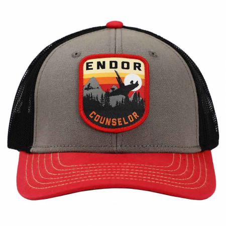 Star Wars Endor Camp Counselor Patch Pre-Curved Trucker Hat