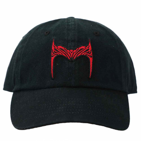 Scarlet Witch Headpiece Embroidered Adjustable Cap