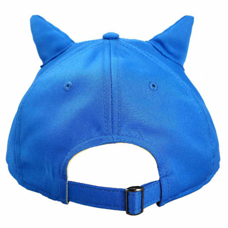 Sonic The Hedgehog 3D Cosplay Strapback Hat with Ears