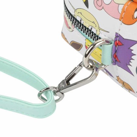 Pokemon Faces Crossbody Bag with Removable Strap