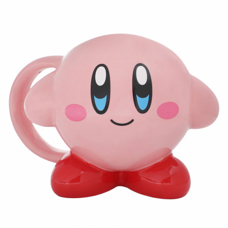 Kirby Smile 16 oz. Sculpted Ceramic Mug