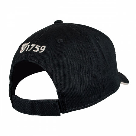 Guinness Black English Label Adjustable Hat