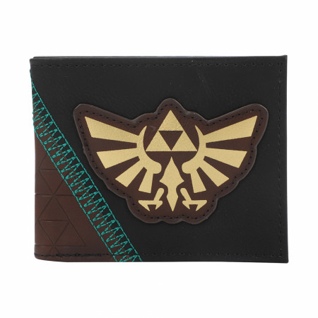 The Legend of Zelda Hyrule Crest Triforce Bi-Fold Wallet