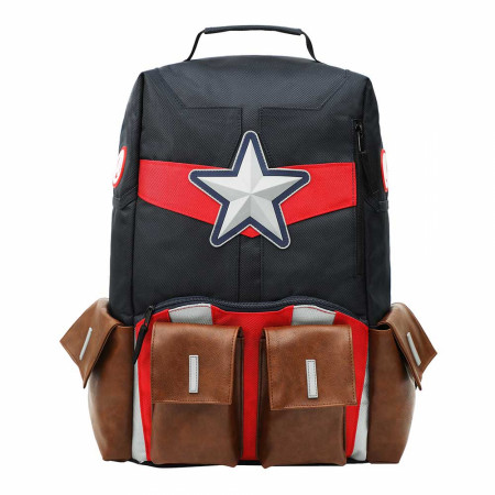 Captain America Suit-Up Character Backpack