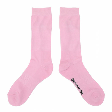 Kirby Strawberry Pink Crew Socks