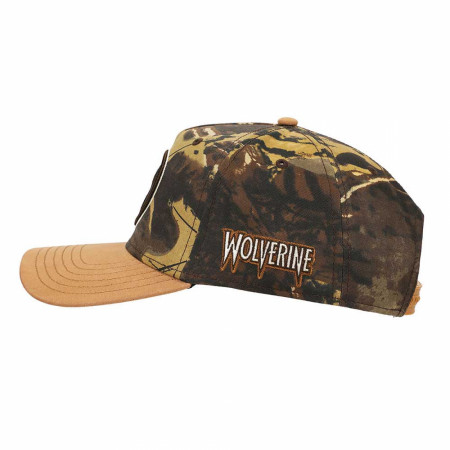 X-Men Wolverine Camouflage Adjustable Snapback Hat