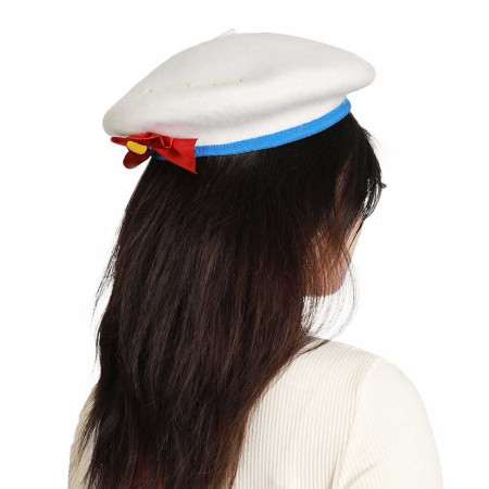 Sailor Moon Woven Label Patch Bow Beret