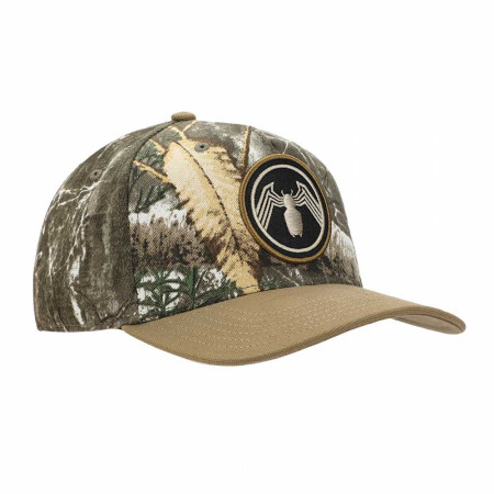 Venom 3D Embroidered Camo Curved Bill Snapback Hat