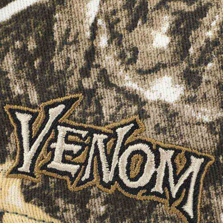 Venom 3D Embroidered Camo Curved Bill Snapback Hat