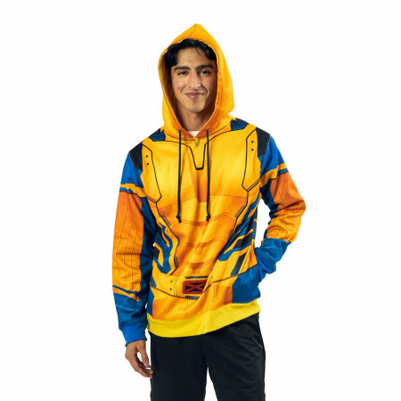 Wolverine Cosplay Full-Art Hoodie Sweatshirt