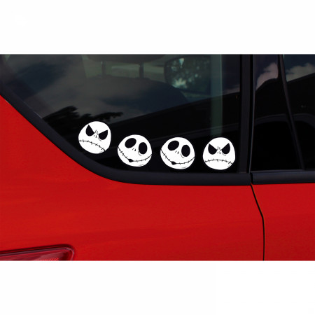 Nightmare Before Christmas Jack Skellington Car Window Decal