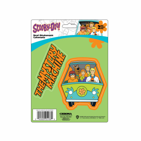 Scooby-Doo! and The Mystery Machine Car Window Decal