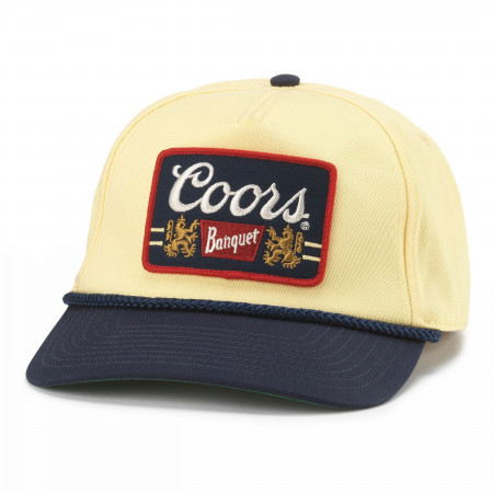 Coors Banquet Logo Patch Adjustable Rope Hat
