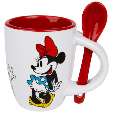 Disney Minnie Mouse Classic Dots Espresso Cup with Spoon