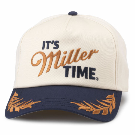 Miller High Life It's Miller Time Adjustable Captain Hat