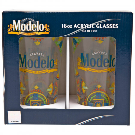 Modelo Especial Camp 16 oz Pint Glass 2-Pack