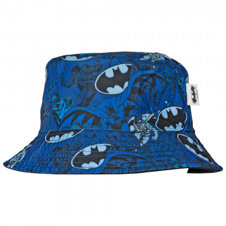 Batman Symbol Reversible Bucket Hat
