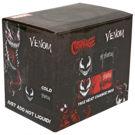 Venom vs. Carnage Color Changing 11 Ounce Mug