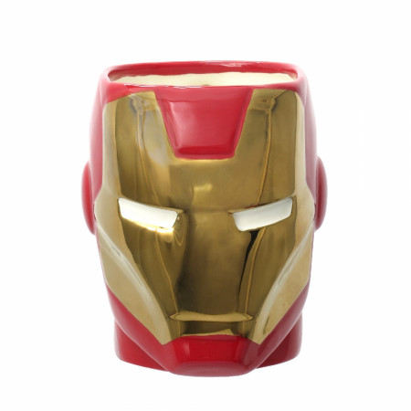 Iron Man Sculpted 17oz Ceramic Mug