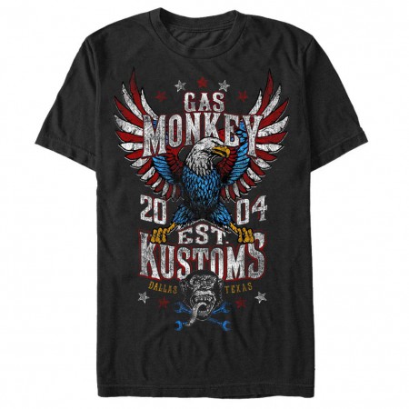 Gas Monkey Garage Rider Nation Black T-Shirt
