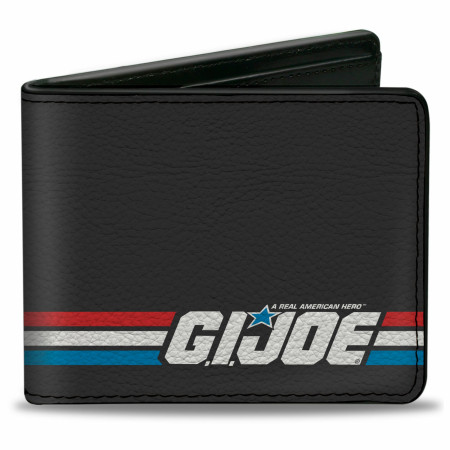 GI JOE Title Logo Stripe Bi-Fold Wallet