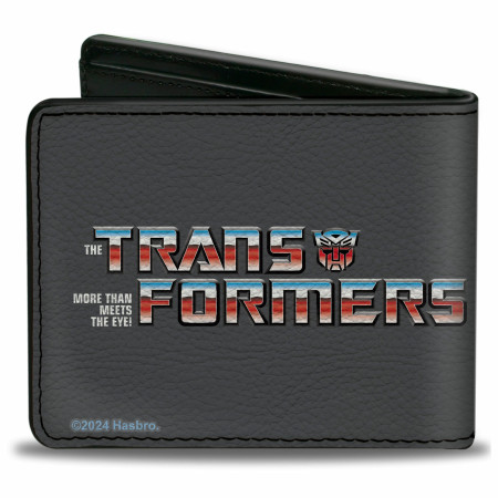 Optimus Prime and Bumblebee Built For Greatness Pose Bi-Fold Wallet