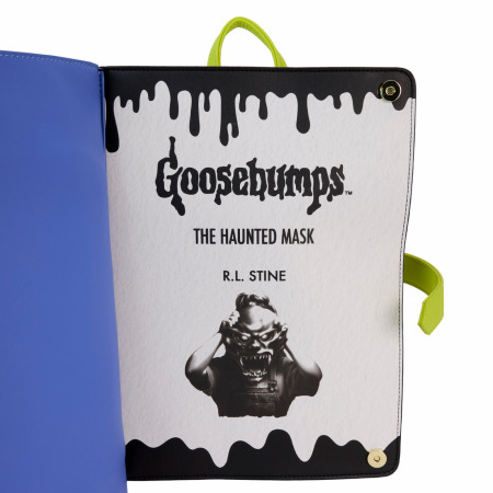 Goosebumps The Haunted Mask Book Mini Backpack By Loungefly