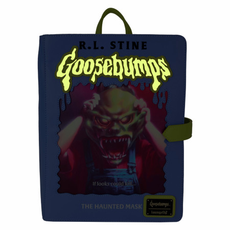 Goosebumps The Haunted Mask Book Mini Backpack By Loungefly