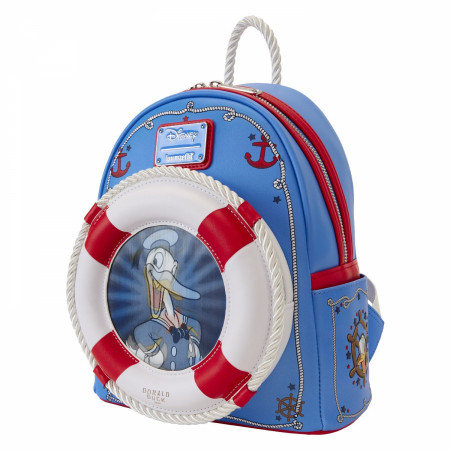 Donald Duck 90th Anniversary Lenticular Mini Backpack by Loungefly