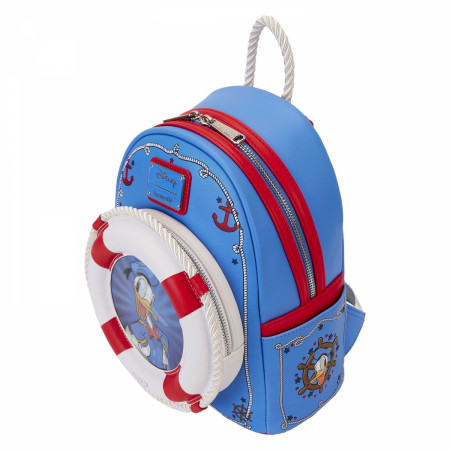 Donald Duck 90th Anniversary Lenticular Mini Backpack by Loungefly