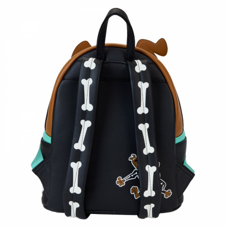 Scooby-Doo Skeleton Bones Glow in the Dark Mini Backpack By Loungefly