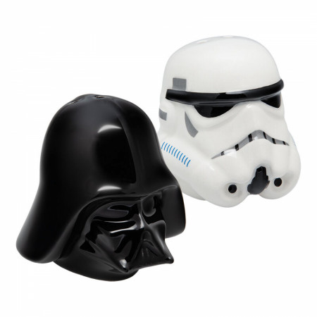 Star Wars Darth Vader and Stormtrooper Salt and Pepper Shakers