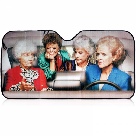 Golden Girls Foldable Car Sun Shade