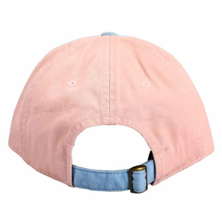 Kirby Sleeping Pastel Embroidered Adjustable Curved Bill Hat