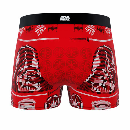 Crazy Boxers Star Wars Darth Vader Holiday Sweater Boxer Briefs