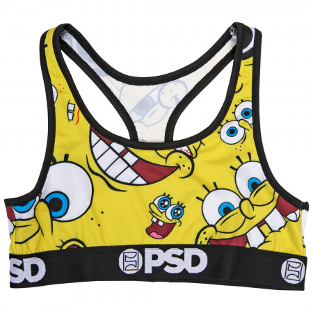 SpongeBob SquarePants Eyes On You PSD Sports Bra