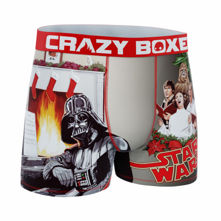 Crazy Boxers Star Wars Darth Vader Happy Holidays Boxer Briefs