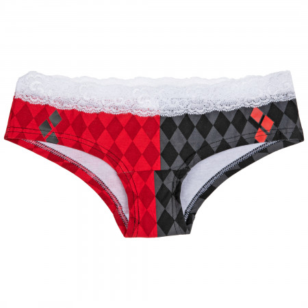 Harley Quinn Print Lacey Women's Underwear Panties