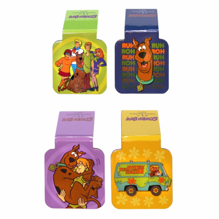 Scooby-Doo Gang Set of 4 Magnetic Bookmarks
