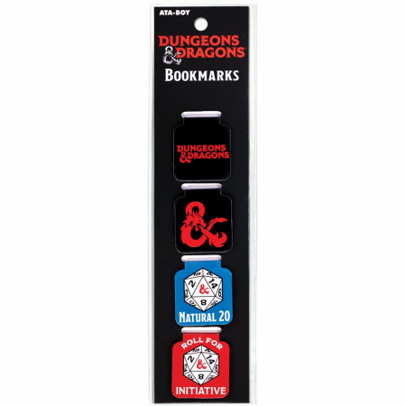 Dungeons & Dragons Set of 4 Magnetic Bookmarks